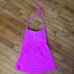lululemon runners shirt with built in bra